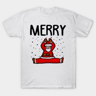 Yoga Matching Christmas Sweatshirt T-Shirt